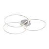 LED-Deckenleuchte Ivanka max. 41 Watt - Chromfarben, Design, Kunststoff/Metall (79/76/9cm)