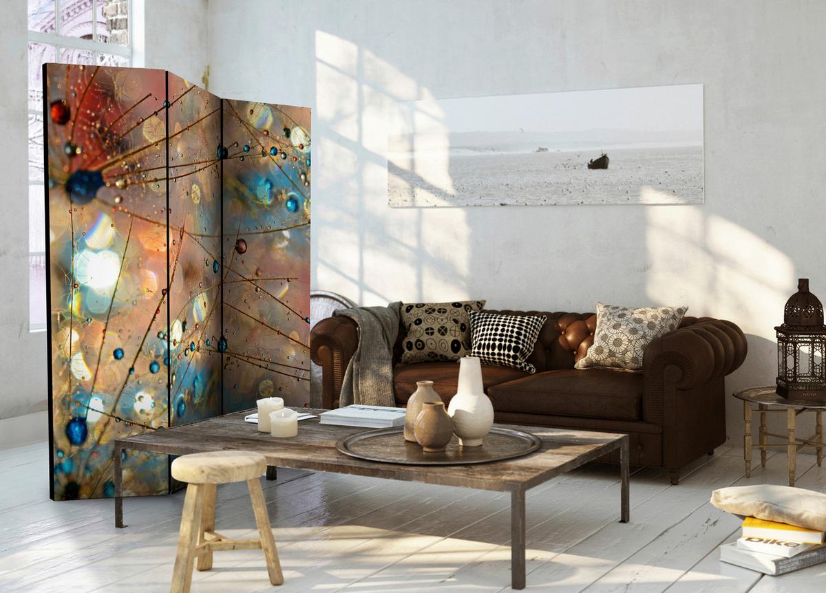 Paravan Magical World, 3-Delni, Dvostranski - večbarvno, Basics, tekstil/les (135/172/3cm) - artgeist