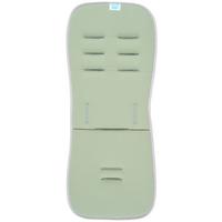 WKŁADKA DO WÓZKA LU7767-24 - szałwiowy/szary, Basics, tkanina (30/73cm) - Jimmylee