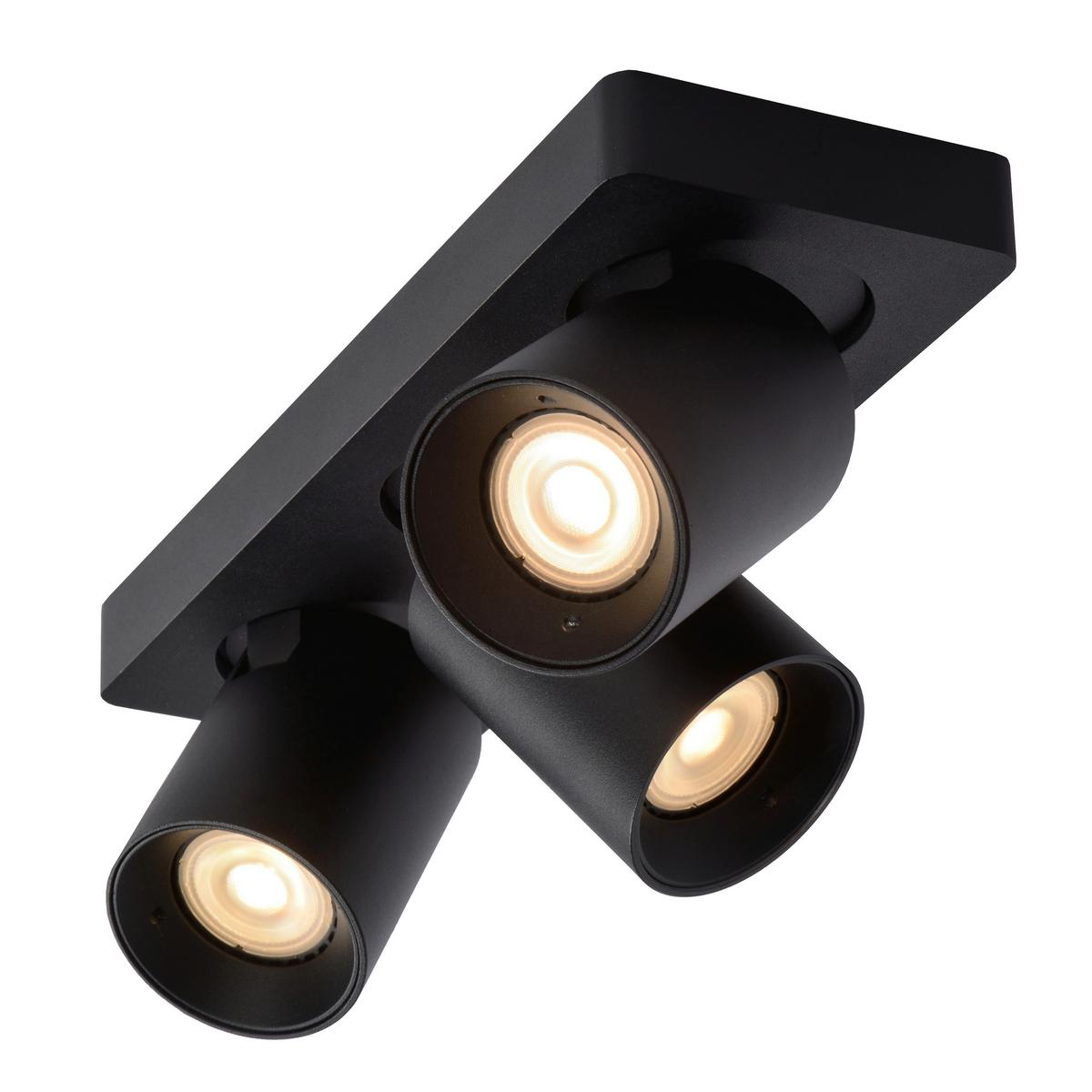 Led-strahler 09929/15/30 Nigel - Schwarz, Konventionell, Metall (30/10/11.5cm) - Lucide