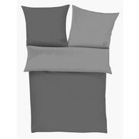 POŚCIEL DWUSTRONNA BUGATTI SATIN 5004-810 - antracytowy/szary, Konventionell, tkanina (135/200cm) - Bugatti