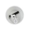 LAMPSOCKEL LORI - vit, Klassisk, plast (7/7/140cm) - Mömax