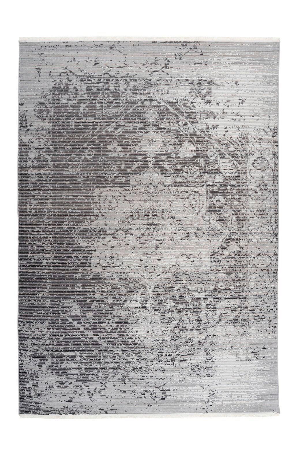 WEBTEPPICH BAROQUE 800 ANTHRAZIT 120X170 - Anthrazit, Basics, Textil (120/170cm) - Kayoom