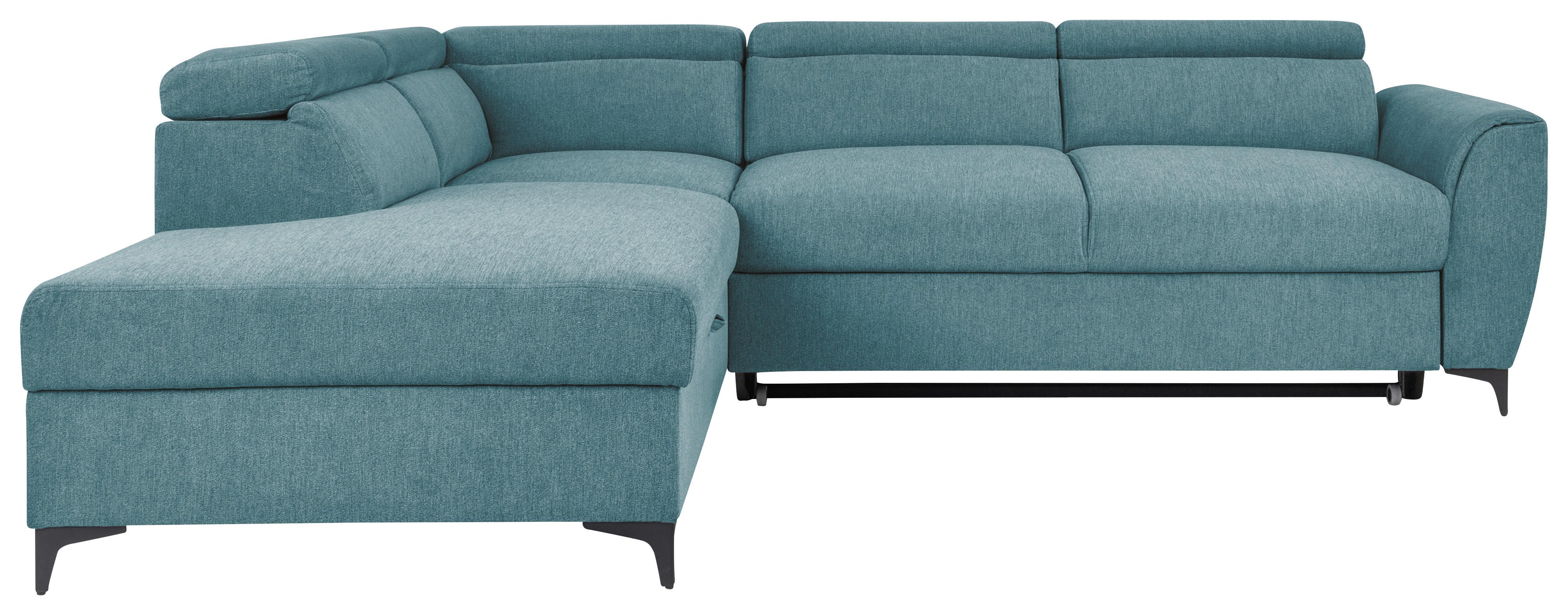 COLțAR LAPIS - petrol, Konventionell, textil (217/255cm) - Modern Living