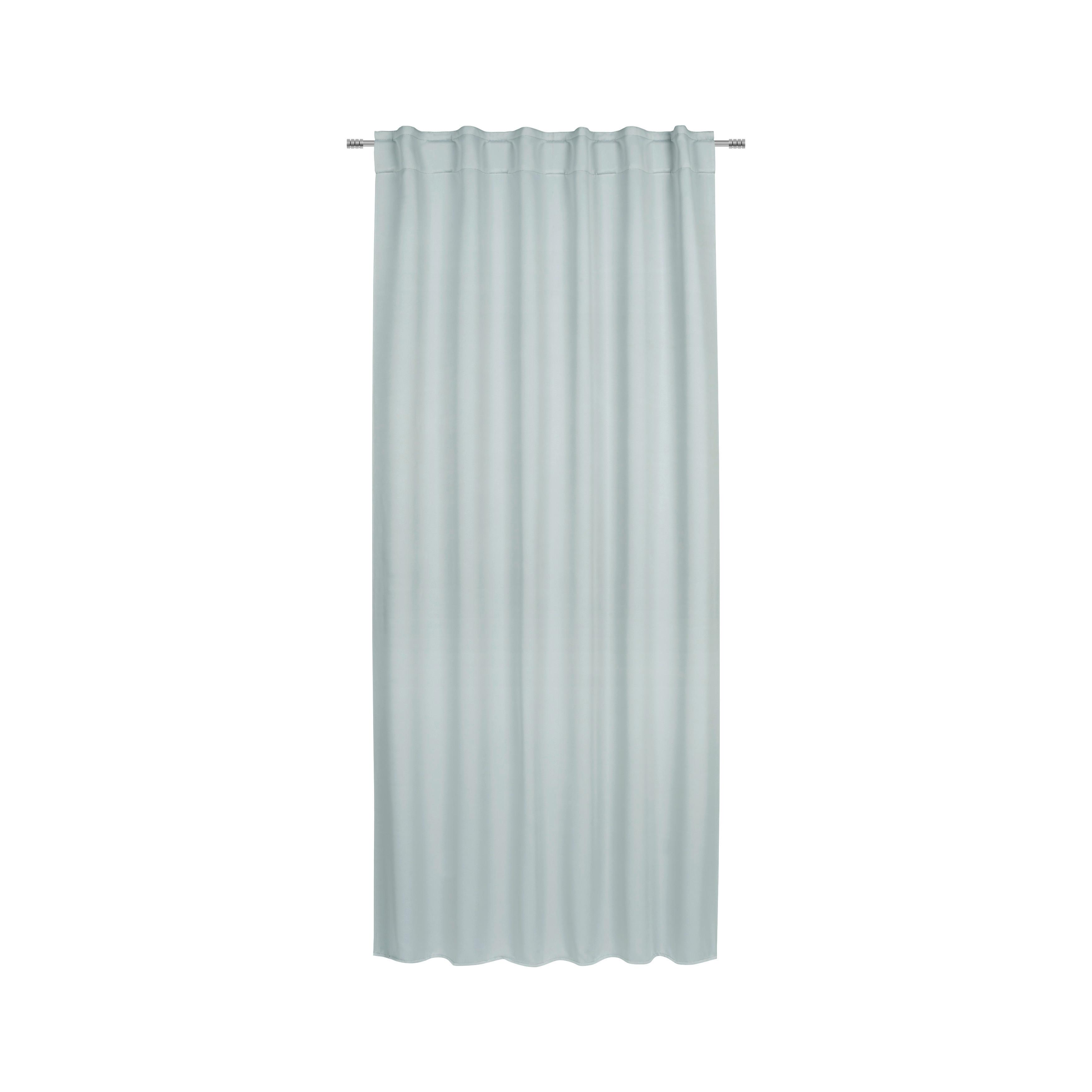 Verdunkelungsvorhang Ricco Ca. 140x245cm, 2 Stück - Grau, Textil (140/245cm) - Modern Living