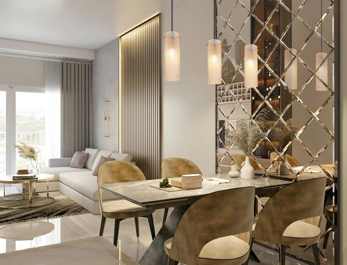 HÄNGELEUCHTE 15775-3H  KAROLO - Goldfarben/Schwarz, Konventionell, Glas/Textil (65/8/120cm) - Globo