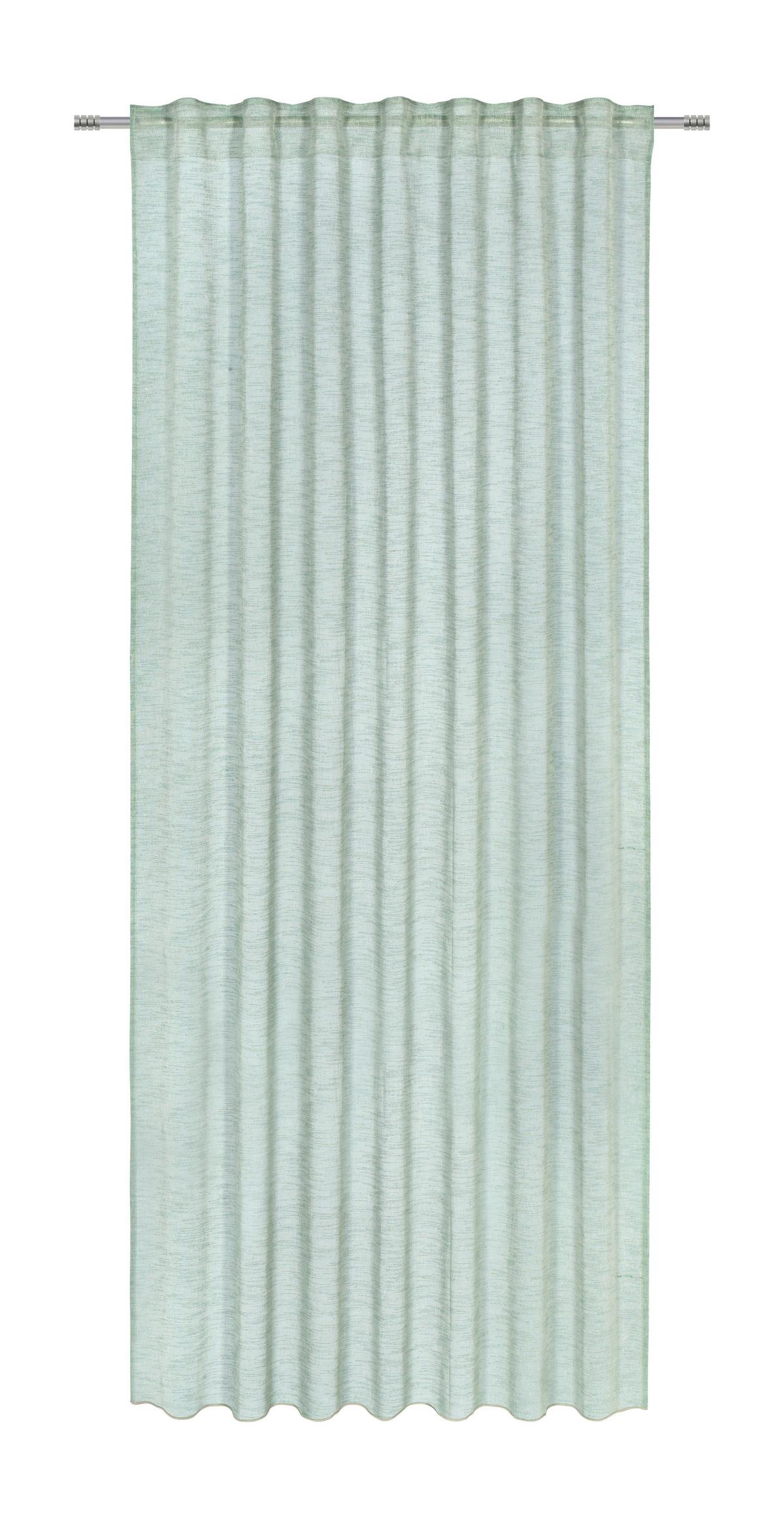 Draperie prefabricată Sigrid - verde, Modern, textil (140/300cm) - Premium Living