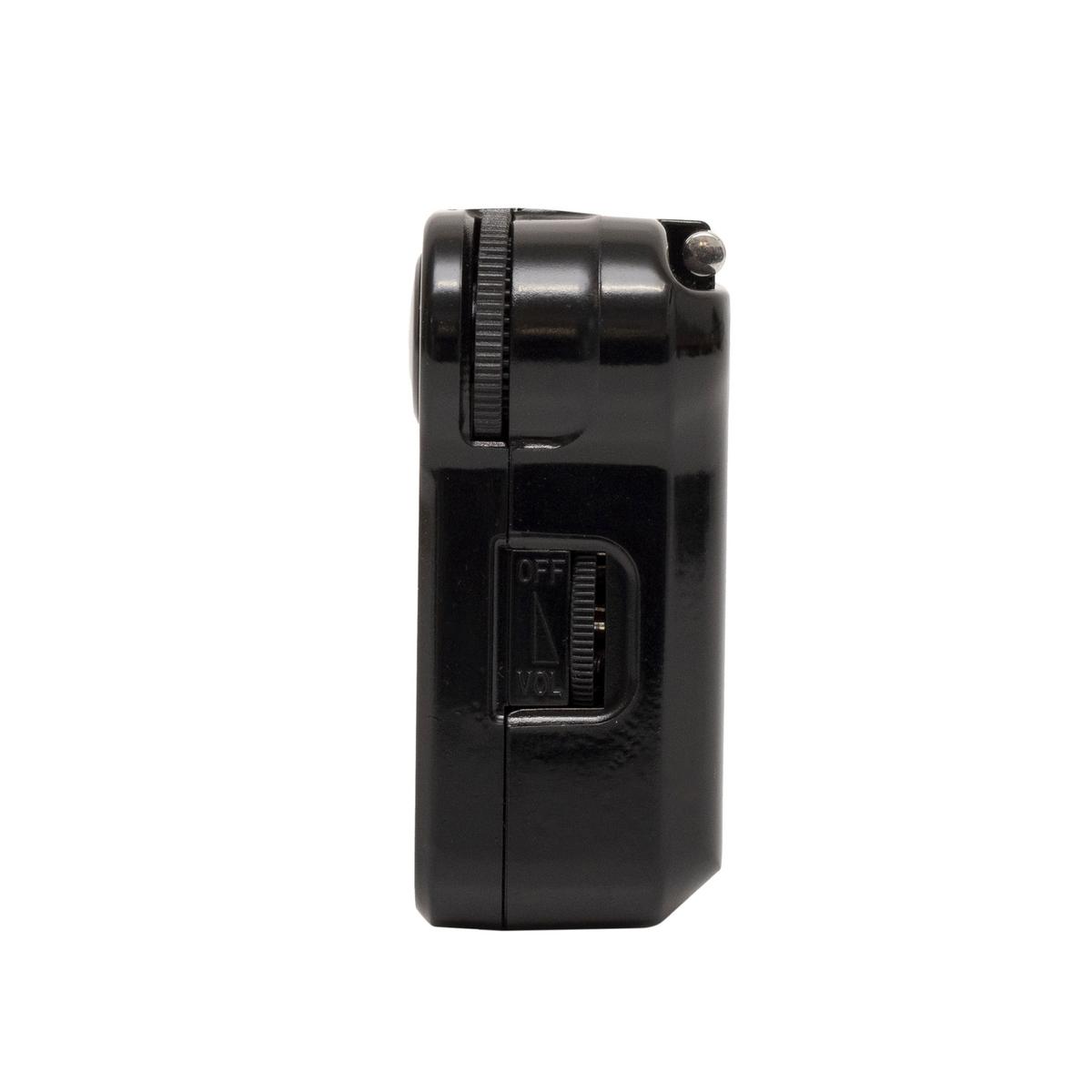 Zsebrádió Rpc5 - fekete, Modern, műanyag (12/6,8/3cm)