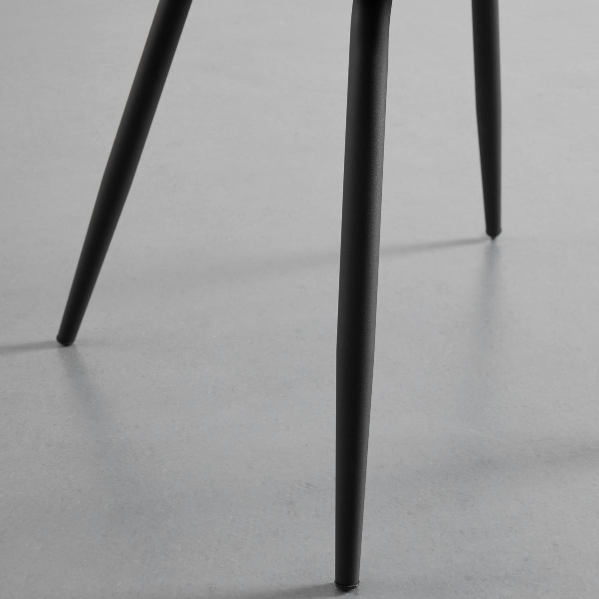 KRZESŁO PIPPO - czarny/szary, Modern, metal/tkanina (60/86/45cm) - Bessagi Home