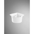 Coșuleț Pentru Duș Easy - alb, Modern, plastic (24,8/20/14,35cm) - Premium Living