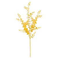 Kunstpflanze Eukalyptuszweig I Gelb ca. 81cm - Gelb, Basics, Kunststoff/Metall (81cm) - Mömax