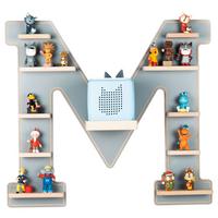 Otroška Polica Boarti, Siva - siva, Moderno, leseni material (60/54/19cm) - MID.YOU