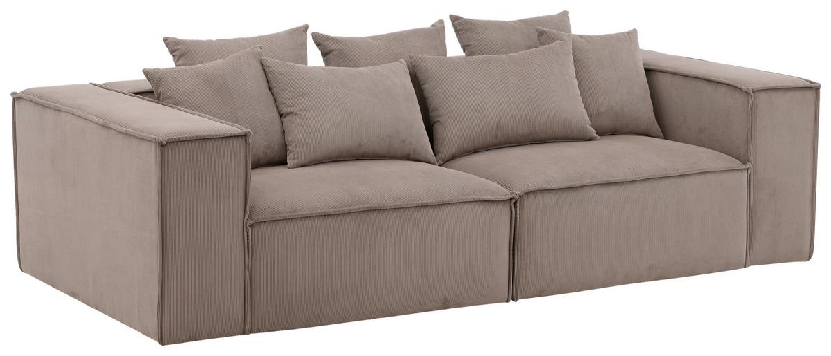 2-SITZER-SOFA GILLHOLMEN - Braun, Design, Holz/Kunststoff (232/80/116cm) - Livetastic
