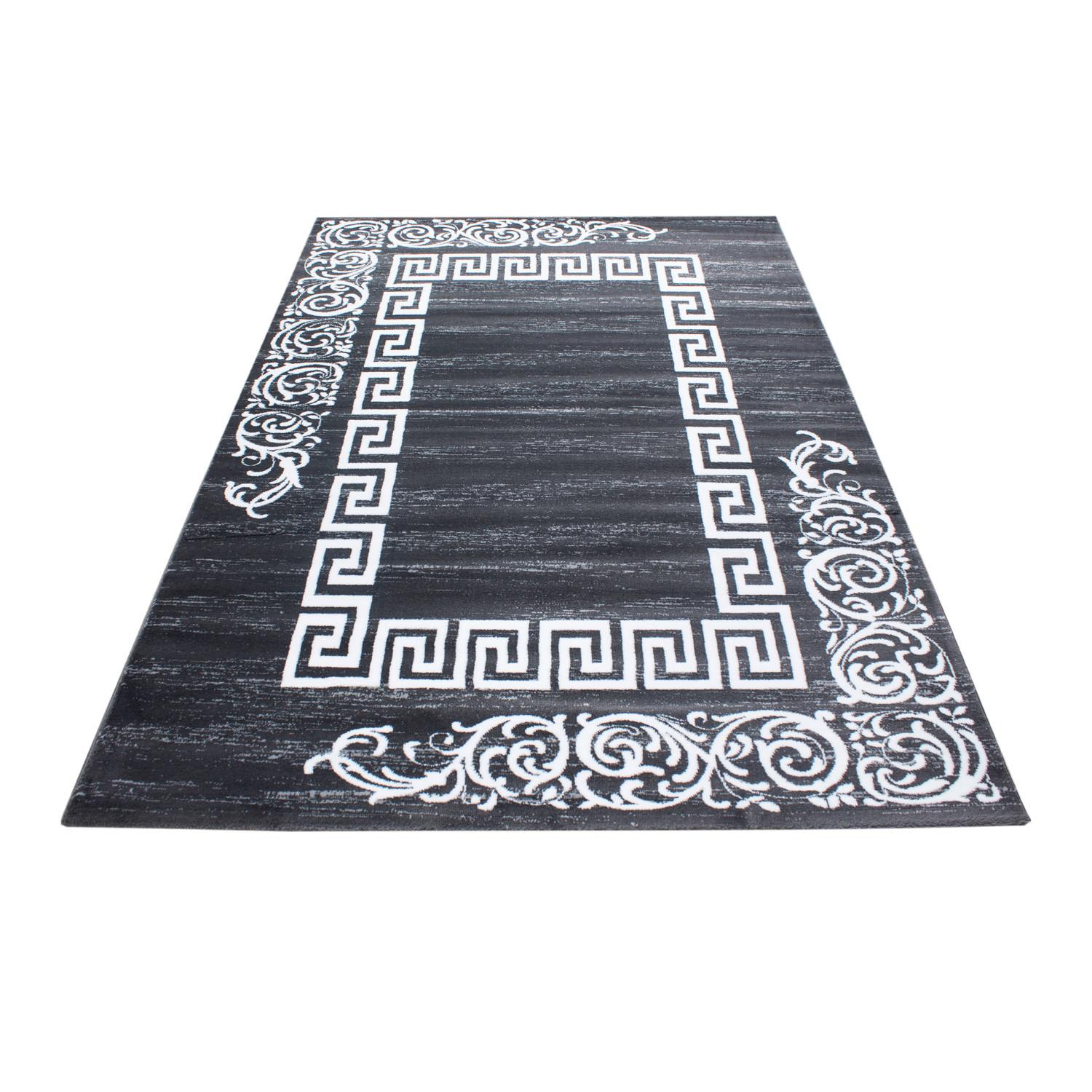 Webteppich Miami Grau ca. 160x230cm - Grau, Trend, Textil (160/230cm)