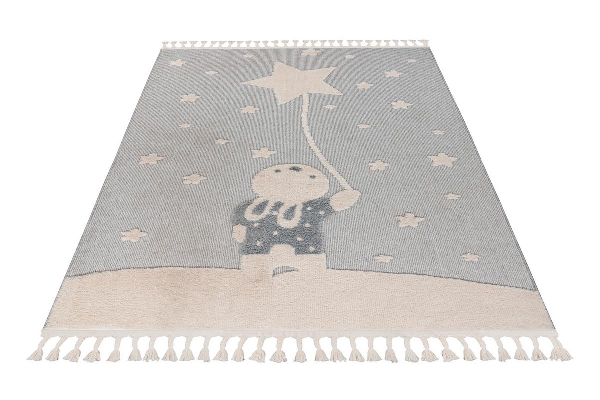 Covor pentru copii My FANO, cca. 160x230cm - alb/multicolor, Basics, textil (160/230cm) - Obsession