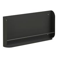 Wandregal Volterra Wall Shelf Dunkelgrau - Dunkelgrau, Basics, Metall (60/30/7cm)