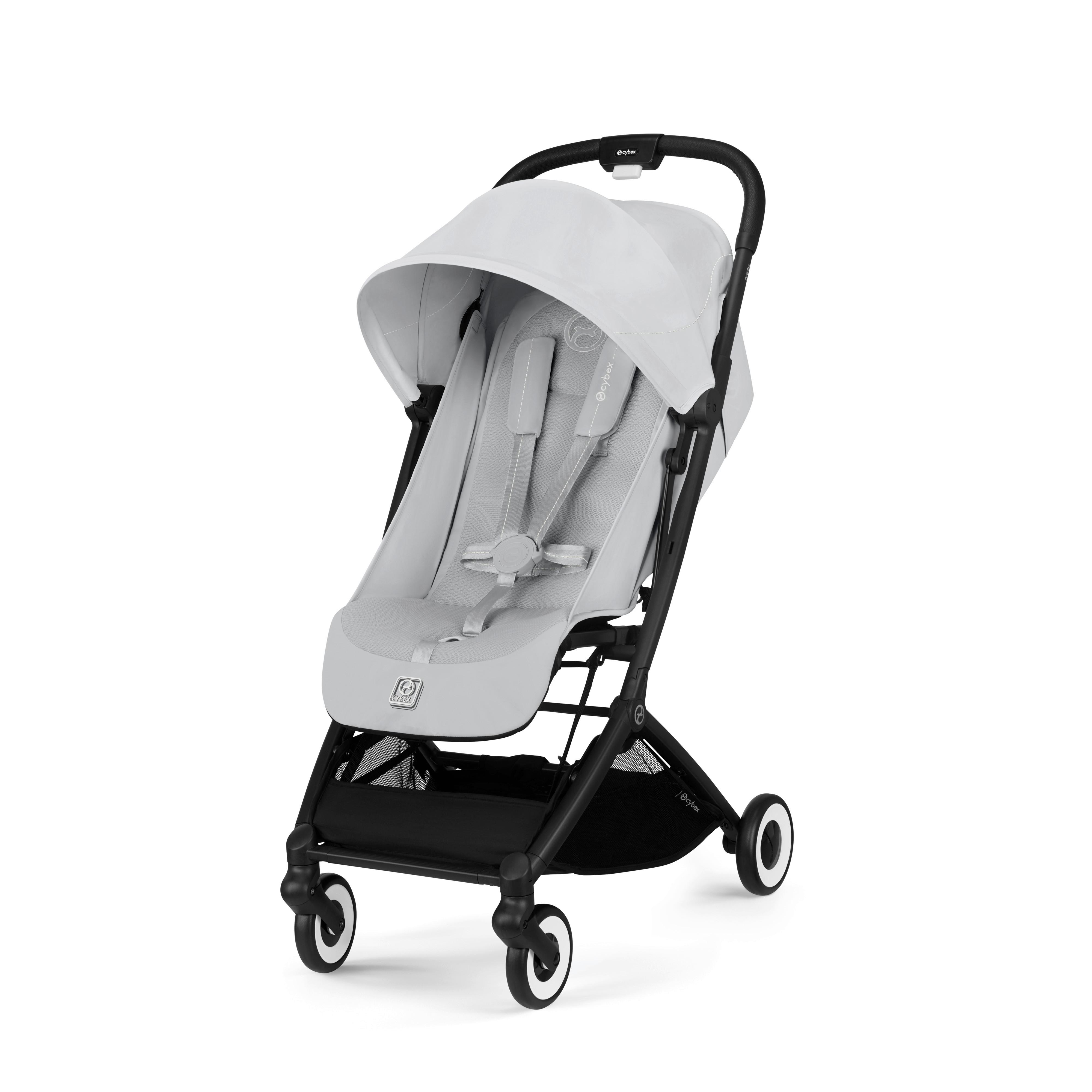 WÓZEK SPACEROWY ORFEO BLK - jasnoszary/czarny, Basics (77/52/102cm) - cybex GOLD
