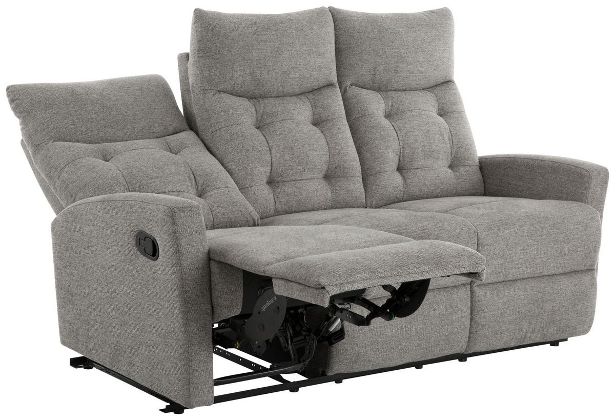 Trosjed Sa Relaks Funkcijama Valencia - taupe, Moderno, drvo/metal (182/103/91cm) - Mömax