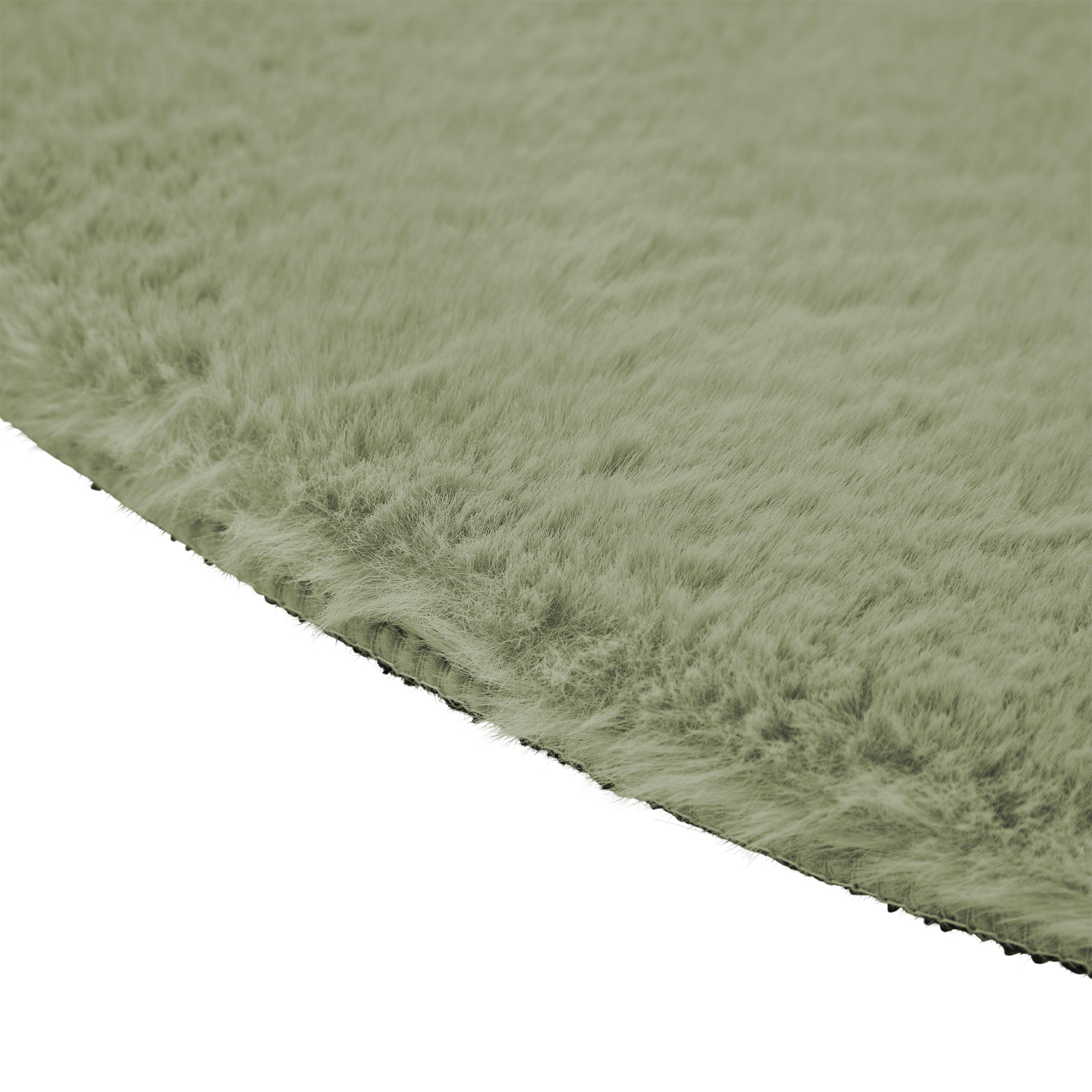 KONSTFÄLL CAROLINE 5 - ljusgrön/salviagrön, Modern, textil (120cm) - Mömax