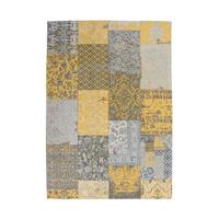 FLACHWEBETEPPICH SYMPHONY 160 GOLD - Goldfarben, Konventionell, Textil (120/170cm) - Kayoom