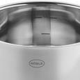 Stielkasserolle Rösle - Silberfarben, KONVENTIONELL, Metall (16/7,5cm) - Rösle