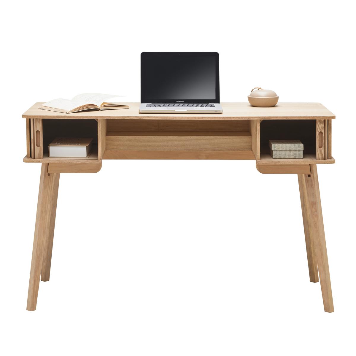 Schreibtisch Skandy Naturfarben - Naturfarben, MODERN, Holz/Holzwerkstoff (120/75/48cm) - Premium Living