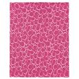 Fleecedecke Bubble 130x160cm - Pink/Petrol, Textil (130/160cm) - Mömax modern living Fleecedecke Bubble 130x160cm - Pink/Petrol, Textil (130/160cm) - Mömax modern living