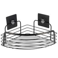 Etajeră pentru baie Batho - negru, Basics, metal (24,5/12/31,5cm)