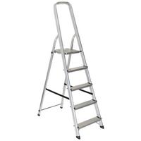 Zložljiva Lestev Solid Iii, Aluminij - barve aluminija, Basics, kovina (44/170/12cm) - MID.YOU