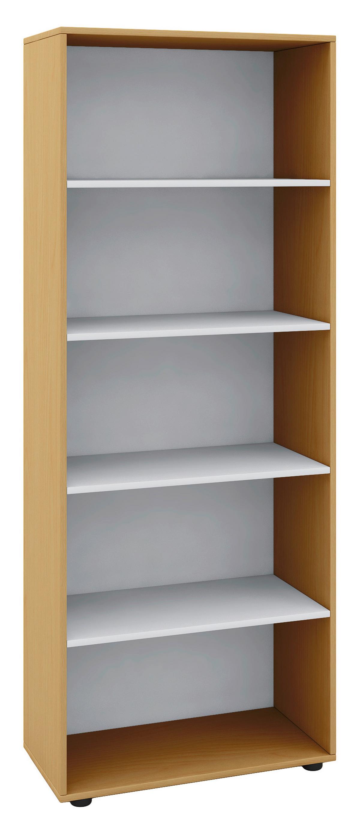 Večnamenska Omara Vandol, Barva Bukve - črna/barve bukve, Design, umetna masa/leseni material (70/178/37cm) - MID.YOU