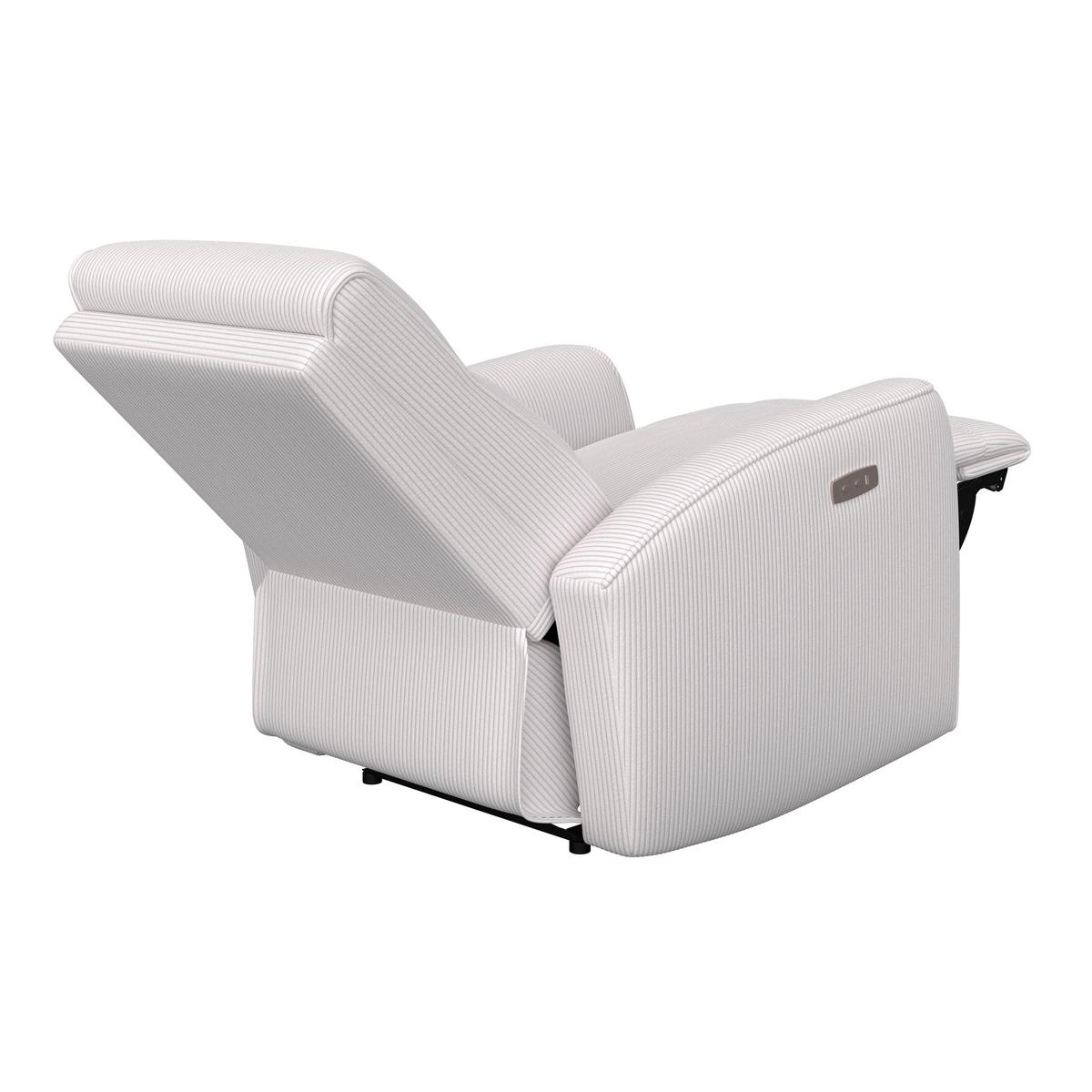 Fotoliu pentru televizor LEON - bej, Basics, plastic/lemn (80/102/96cm) - Ondega
