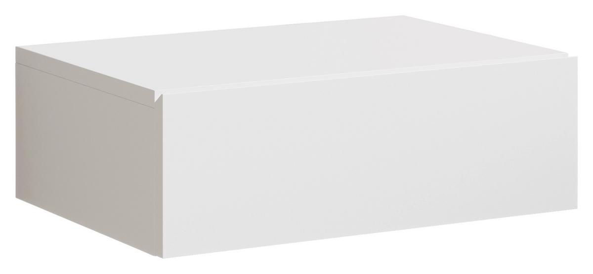 SZAFKA NOCNA TAJO - biały, Modern, materiał drewnopochodny (42/14/30cm) - Livetastic