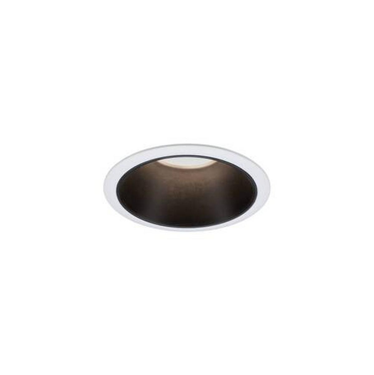 LED-Spot Cole in Schwarz/Weiß max. 3x6,5 W - Schwarz/Weiß, Basics, Kunststoff/Metall (8,8cm) - Paulmann