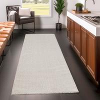 Läufer Loom Creme ca. 80x250cm - Creme, Basics, Textil (80/250cm) - Ayyildiz 