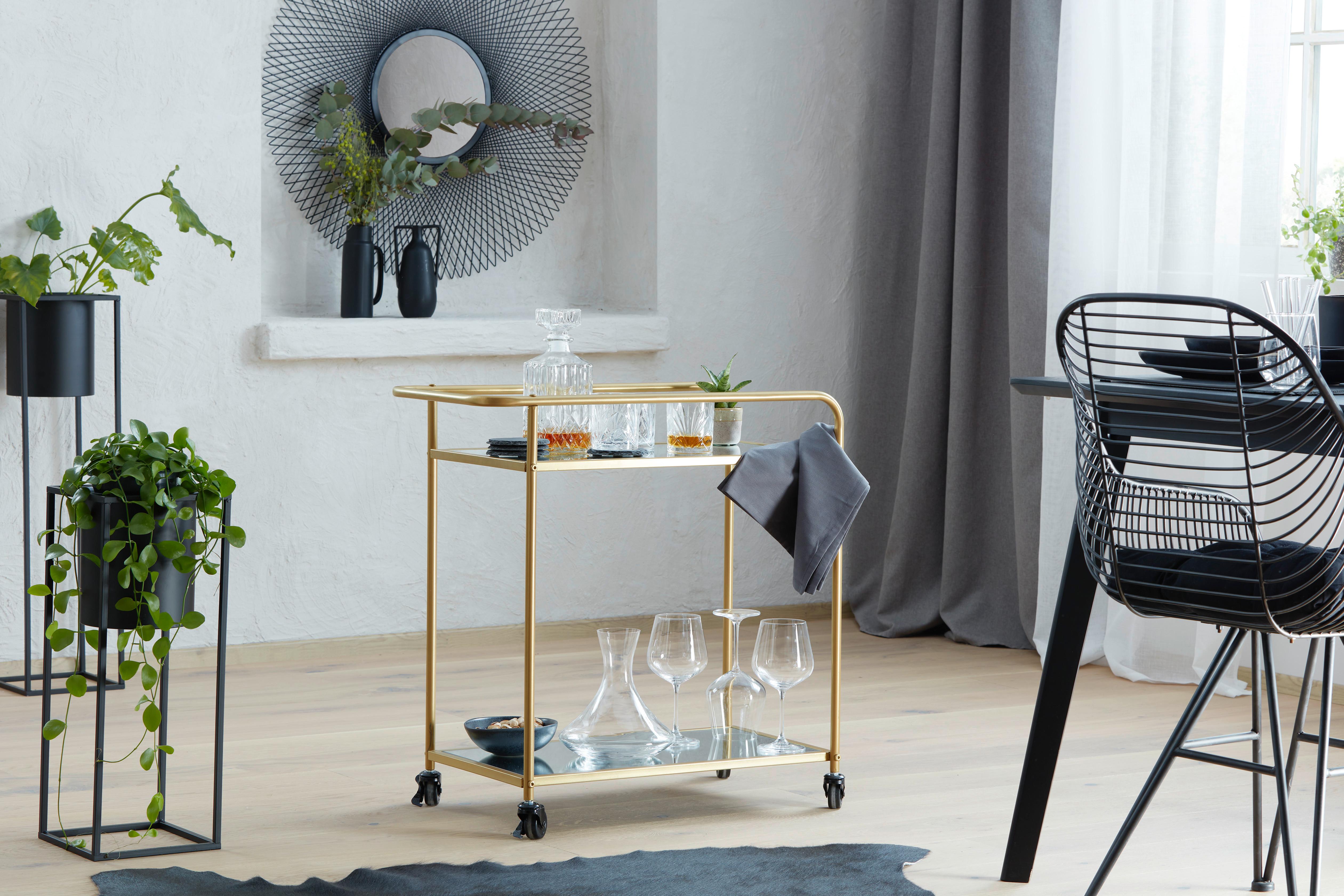 UNDERLÄGG SET STONEY - svart, Modern, plast/sten (10/0,5cm) - Zandiara
