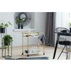 UNDERLÄGG SET STONEY - svart, Modern, plast/sten (10/0,5cm) - Zandiara