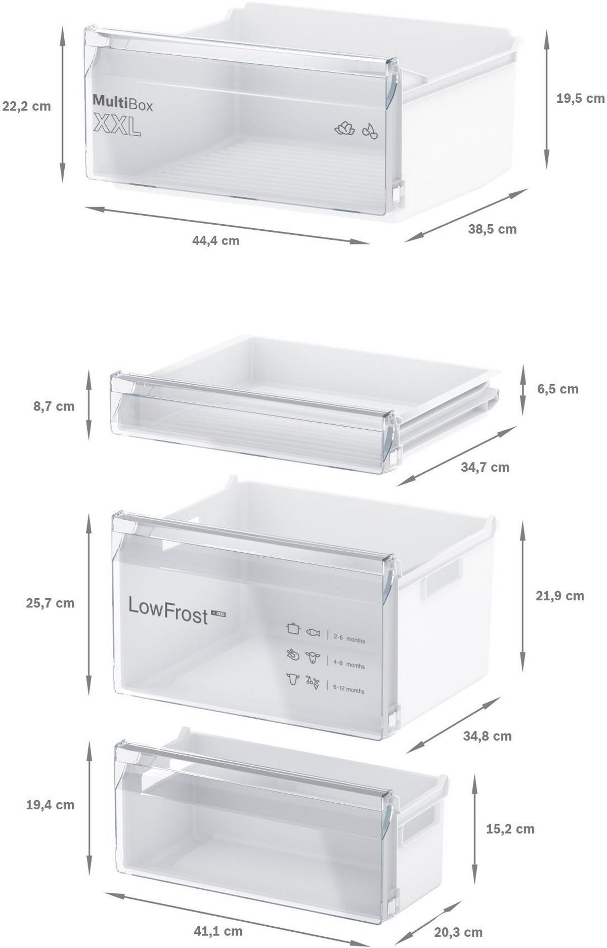 Kühl-Gefrier-Kombination KIV86NSE0 - MODERN (54,1/177,2/54,8cm) - Bosch