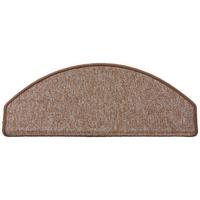Lépcsőszőnyeg Alberta 28/65 - barna, Basics, műanyag (28/65cm) - Modern Living