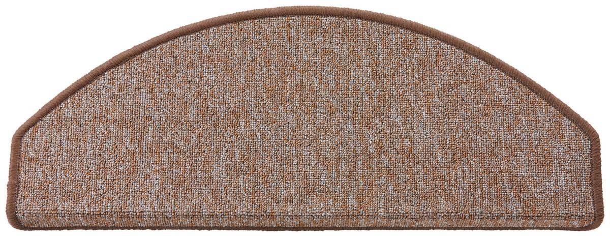 Lépcsőszőnyeg Alberta 28/65 - barna, Basics, műanyag (28/65cm) - Modern Living