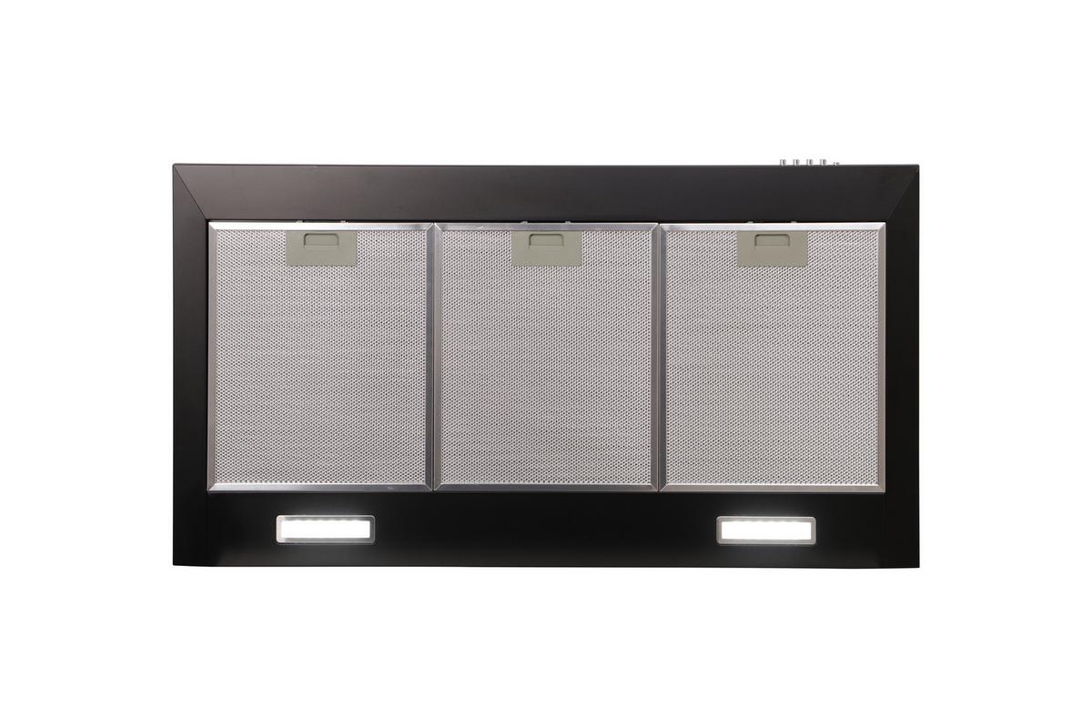 Kuhinjska Napa Karena, 90cm - črna, Basics, kovina (90/58-96/47,5cm) - Respekta