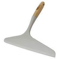 Ablaklehúzó York Natural - világosbarna, műanyag/természetes anyagok (25/23/4,5cm)