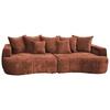 Canapea BERG - ruginiu, Trend, textil (292/71-99/127cm) - Modern Living