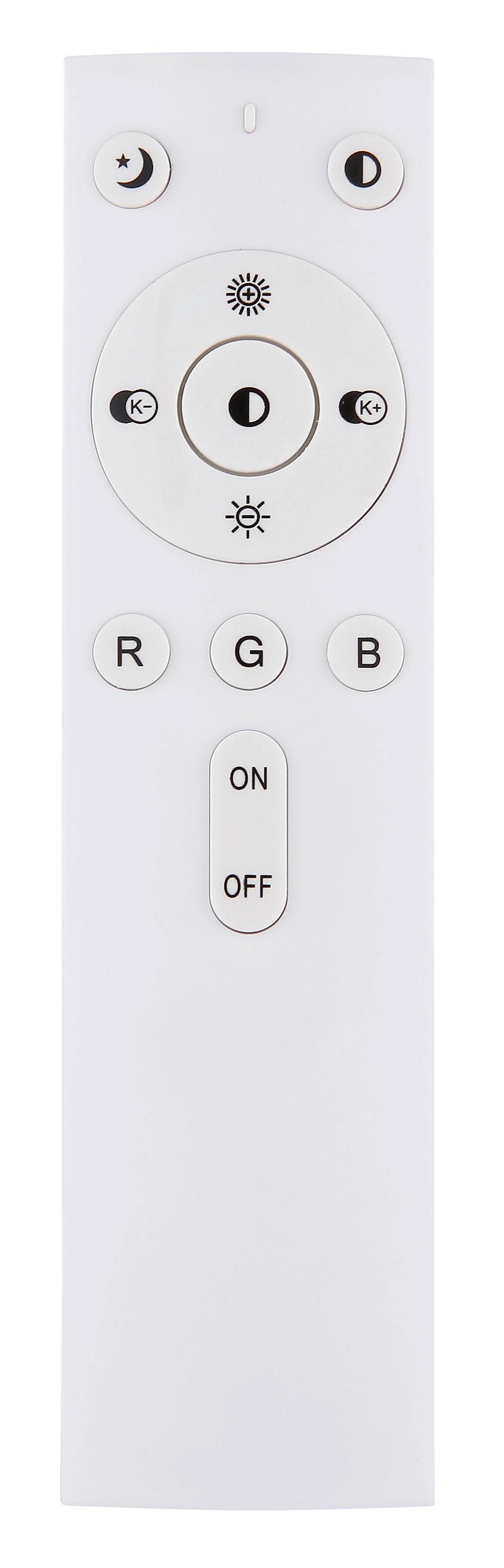 Stropna Led-svetilka Betha, S Sijalko - bela/barve kapučina, Konvencionalno, kovina/umetna masa (34/7cm) - Globo