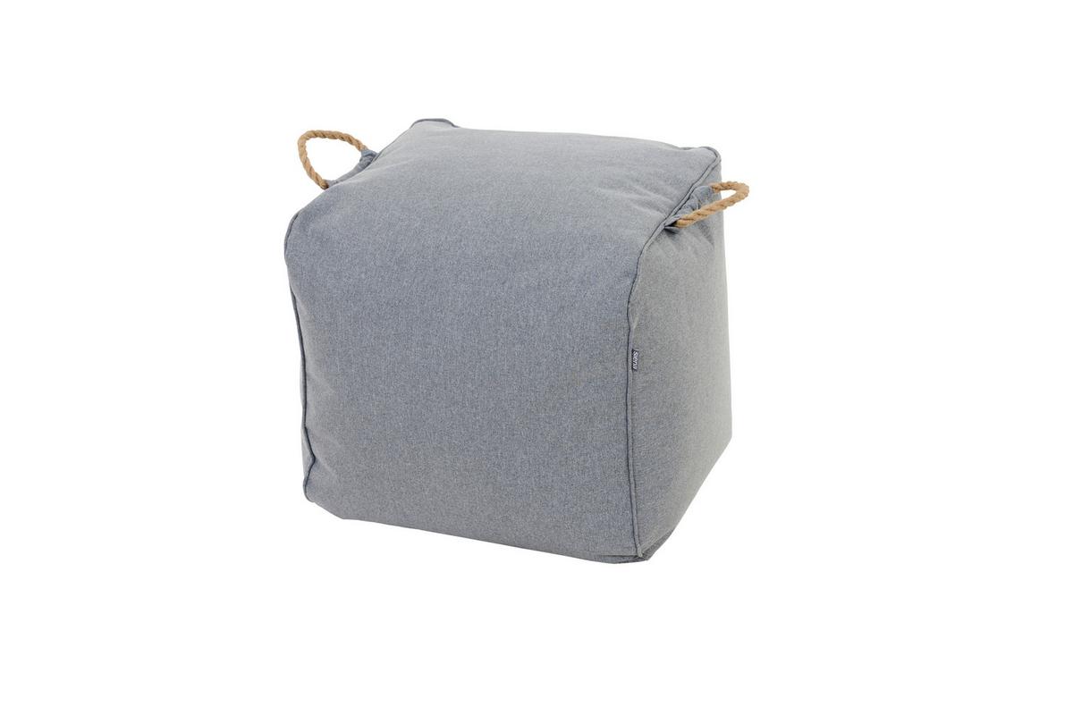 GARTENHOCKER INTEGRAL-HOCKER - Grau, MODERN, Kunststoff (48/46/46cm) - Siena Garden