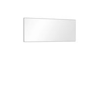 Fali Tükör Quayle - sötétszürke, Modern, faalapú anyag/üveg (150/60/1,8cm)