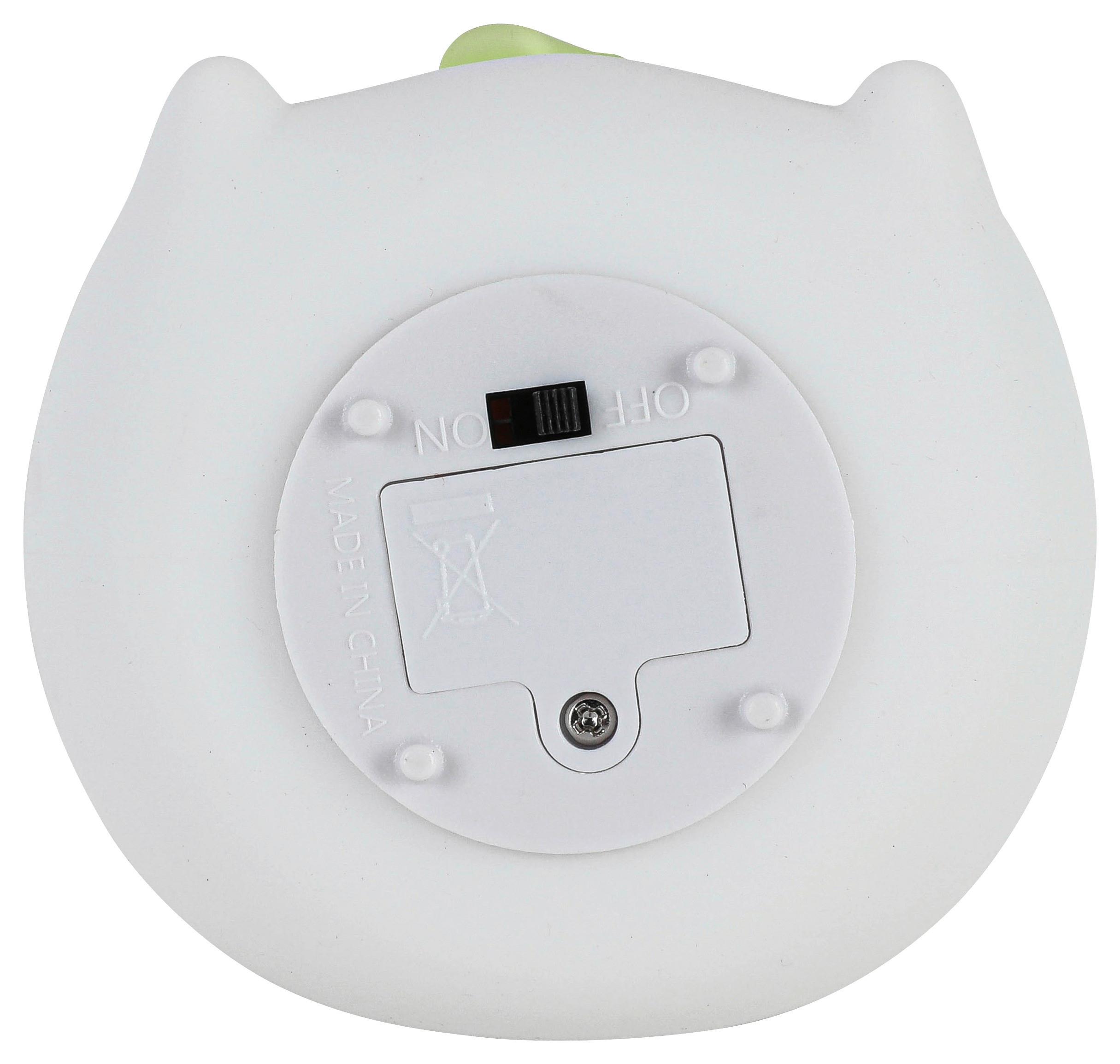 LED-DEKORATIONSLAMPA PANDI - vit, Modern, plast (8,3/8,3/8,7cm) - Mömax