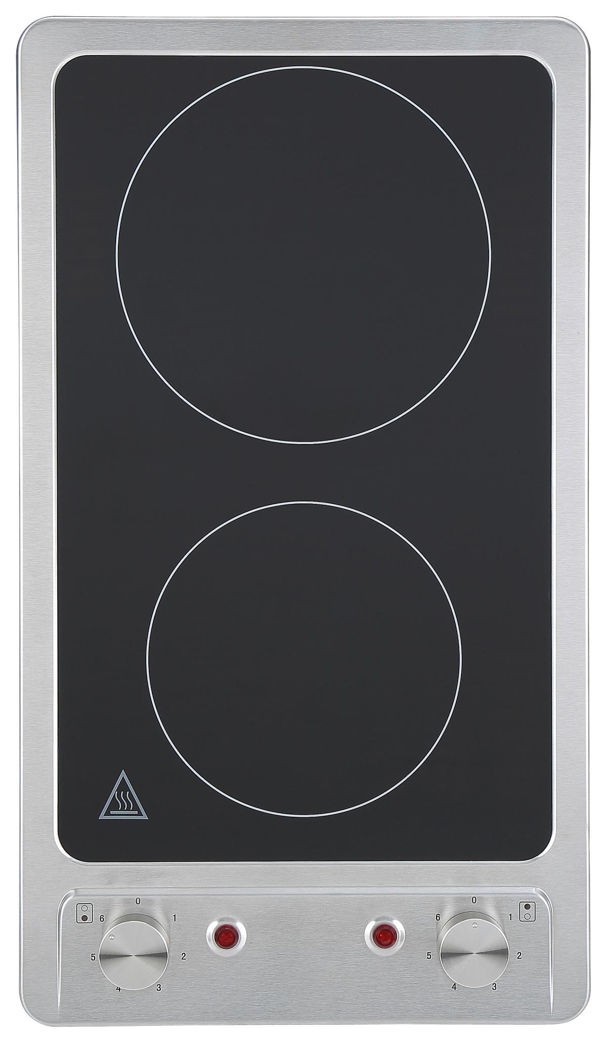 Steklokeramična Kuhalna Plošča Respekta Vinzenz - barve nerjavečega jekla, Trend, kovina/steklo (30/5/51cm) - Respekta