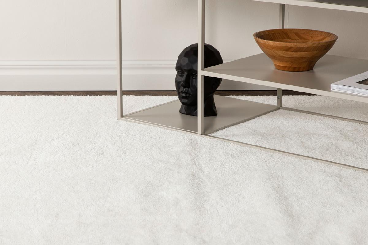 HOCHFLORTEPPICH UNDRA - Weiß, LIFESTYLE, Textil (200/300cm) - P & B
