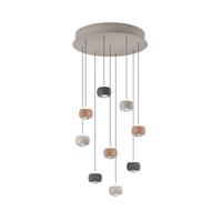 LAMPA WISZĄCA LED MR34449117 CANNON - antracytowy/szarobiały, Design, metal (54/200cm) - Musterring