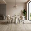 MATBORD THIAGO - cremefärgad, Modern, metall/trämaterial (160/76/90cm) - Bessagi Home